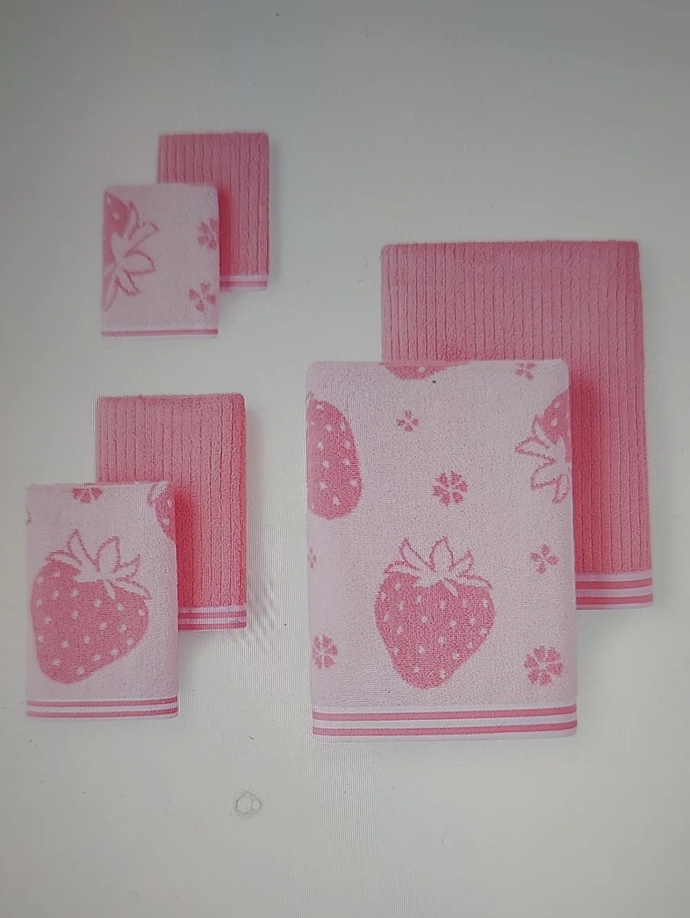 Caro Home Soft Luxe Pink Towel Set - 6 Piece Bundle